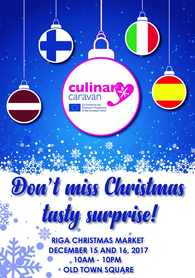 Ho-ho-ho! Culinary Caravan takes Riga Xmas Market