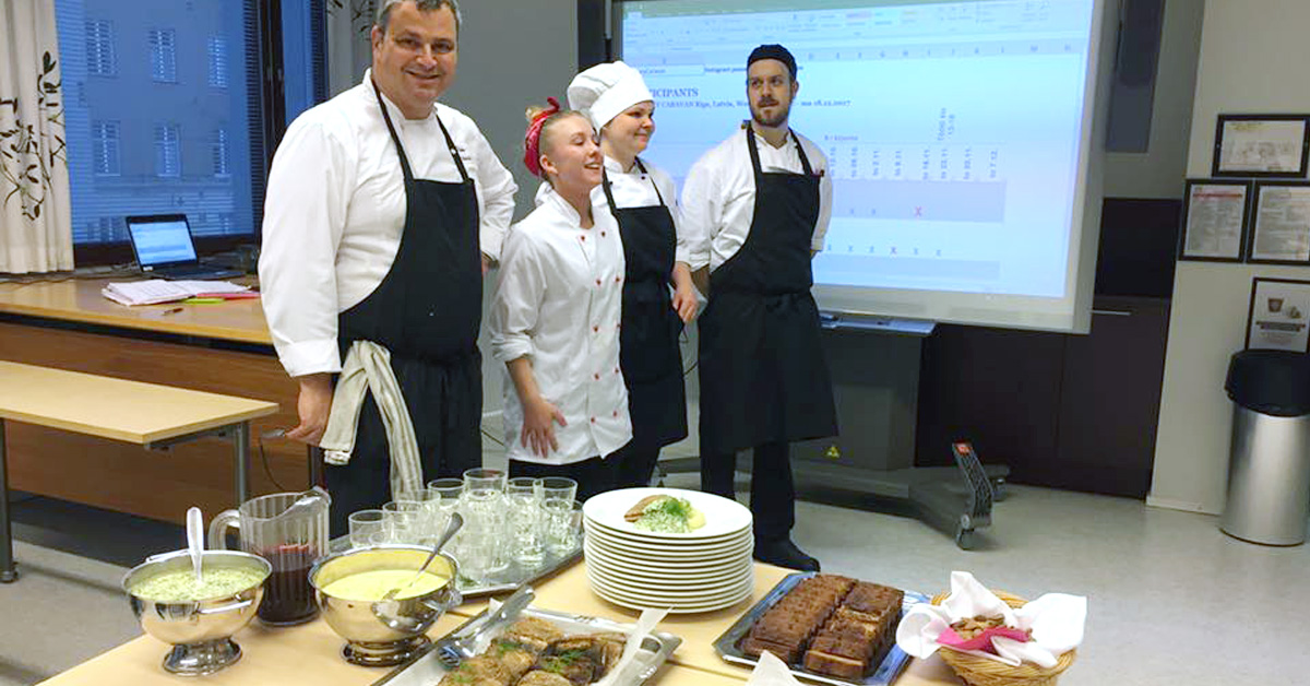 Ho-ho-ho! Culinary Caravan takes Riga Xmas Market