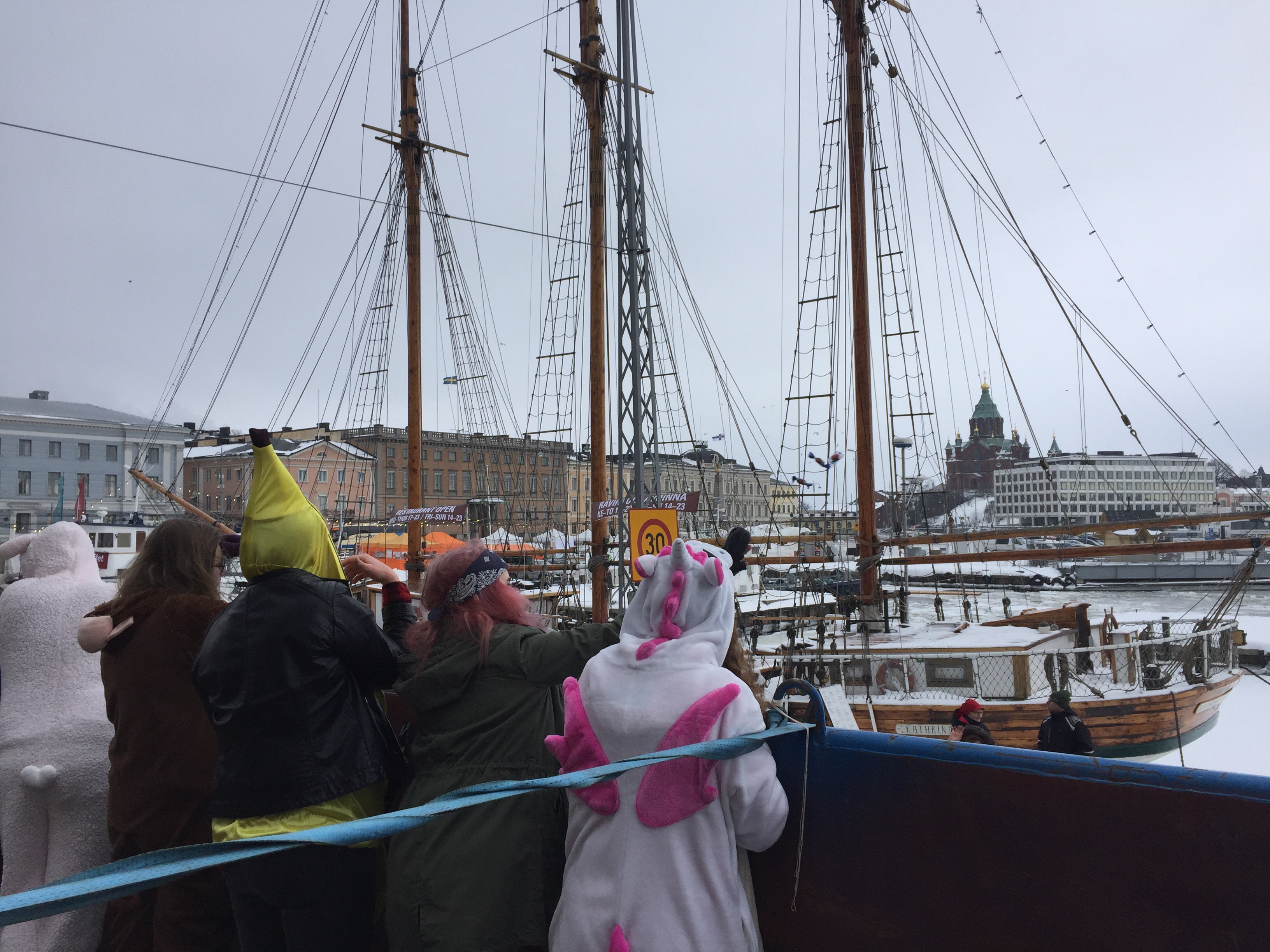 Abit lähtivät ajelemaan – penkkarit to 15.2.2018