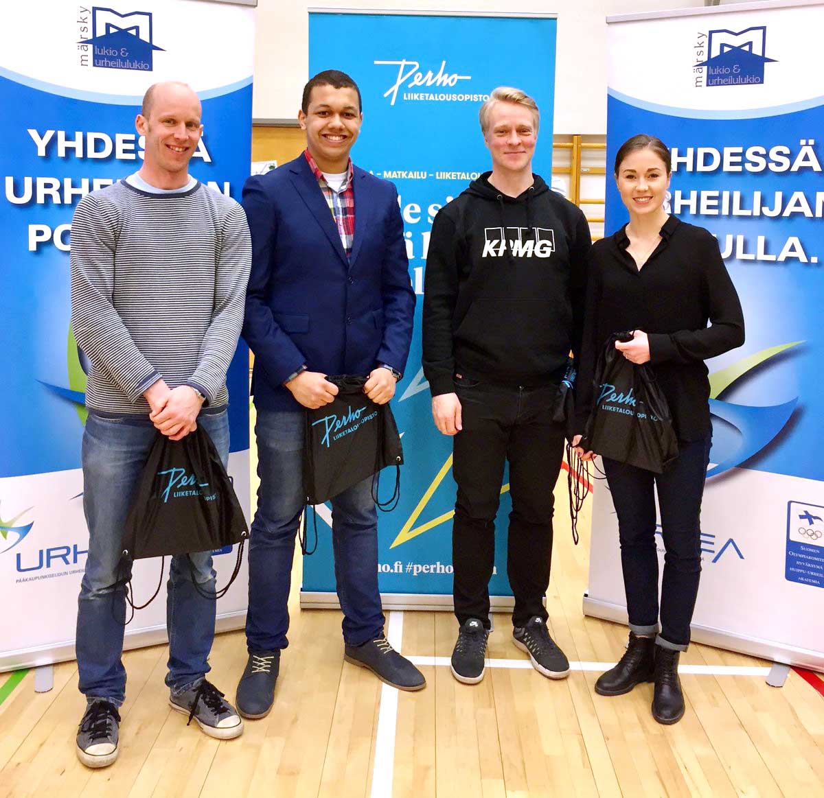 Sporttia ja bisnestä -seminaarista hyvät eväät opiskelijoille